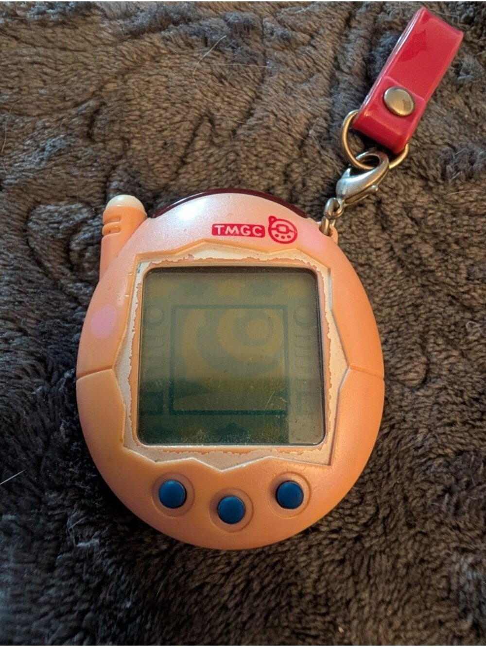 Tamagotchi Plus Celebration Keitai Kai Peach Color Game BANDAI